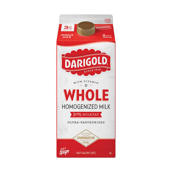 Darigold Milk Half Gallon Cartons Paragon Distributing