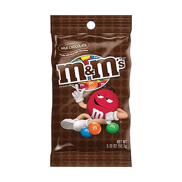 M&M's Plain 5.3oz Peg Bag